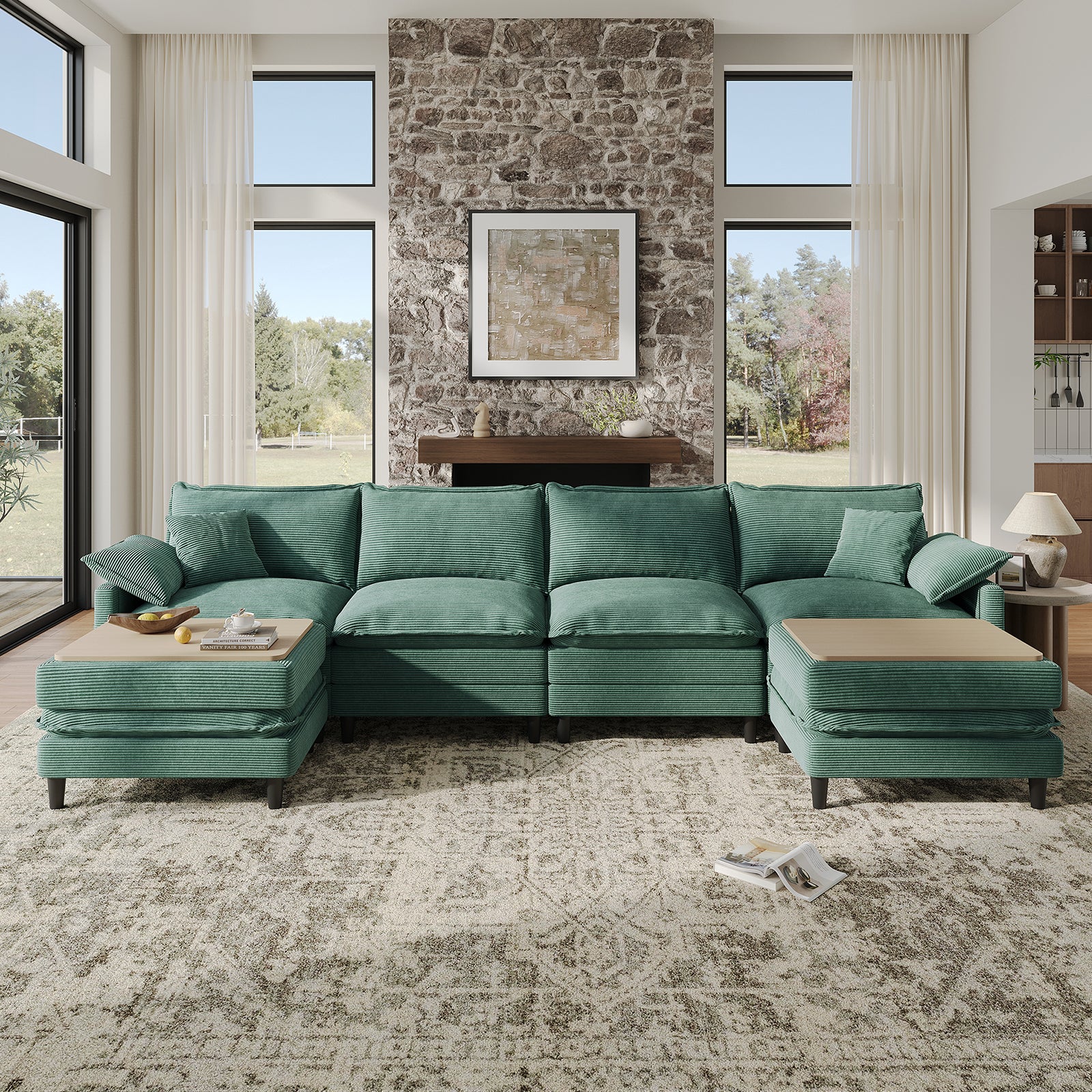 Nolan Modular Sofa -143" Modular Sofa
